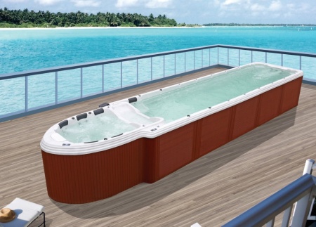 Плавательный СПА бассейн с противотоком Bigeer Фреско BG-6617