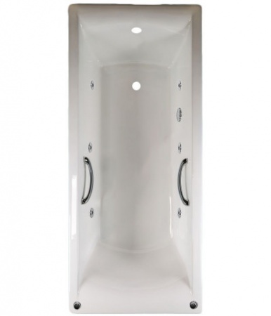 Ванна Castalia Prime 170x75 (с ручками) с гидромассажем