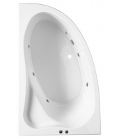 Ванна Riho Lyra 140x90 с гидромассажем (Левая)