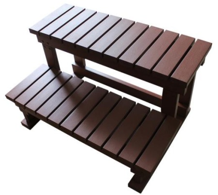 Ступени для СПА бассейна Kingston spa step Coffee