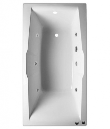 Ванна 1 Марка Korsika 190x100 с гидромассажем Ванна 1 Марка Korsika 190x100 с гидромассажем