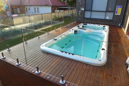 Плавательный спа бассейн Vortex Spas Hydrozone PRO